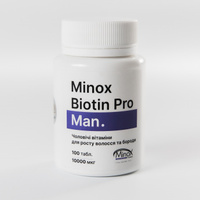 MinoX Biotin Pro Man - витамины для роста волос и бороды