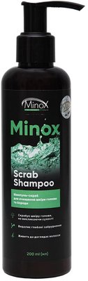 Шампунь-скраб для очищення шкіри голови та бороди Minox Scrab Shampoo 71548956 фото